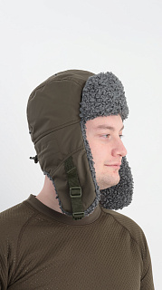 Камчатка шапка-ушанка GRAYLING, т.хаки