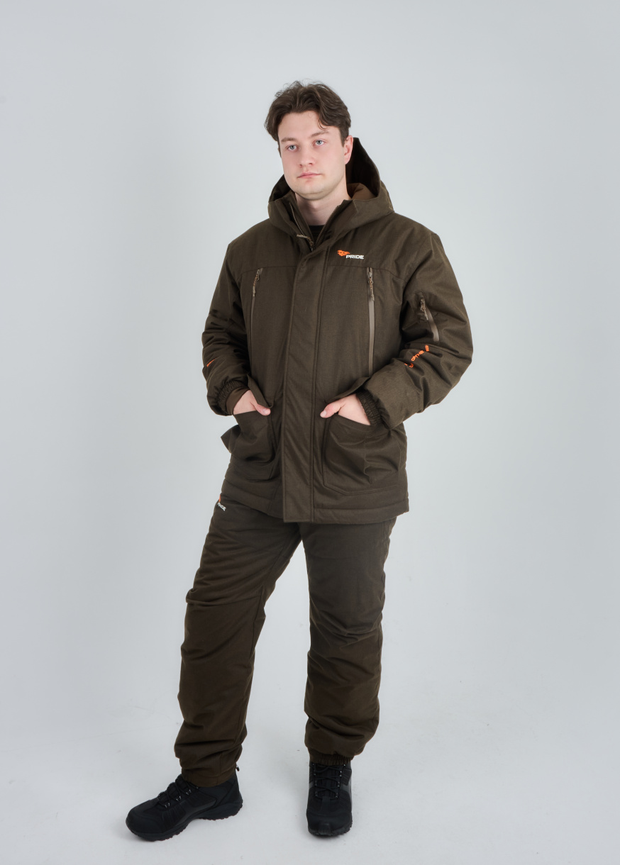 Выстрел костюм PRIDE, зимний -15, т.коричневый